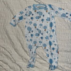 Magnetic Me modal hot air balloon Baby Onesie